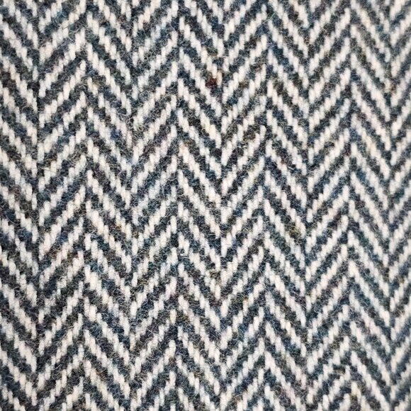 100% Lambswool Wool Unisex Men Women Herringbone FOXFORD Scarf Made in Ireland - Picture 5 of 9